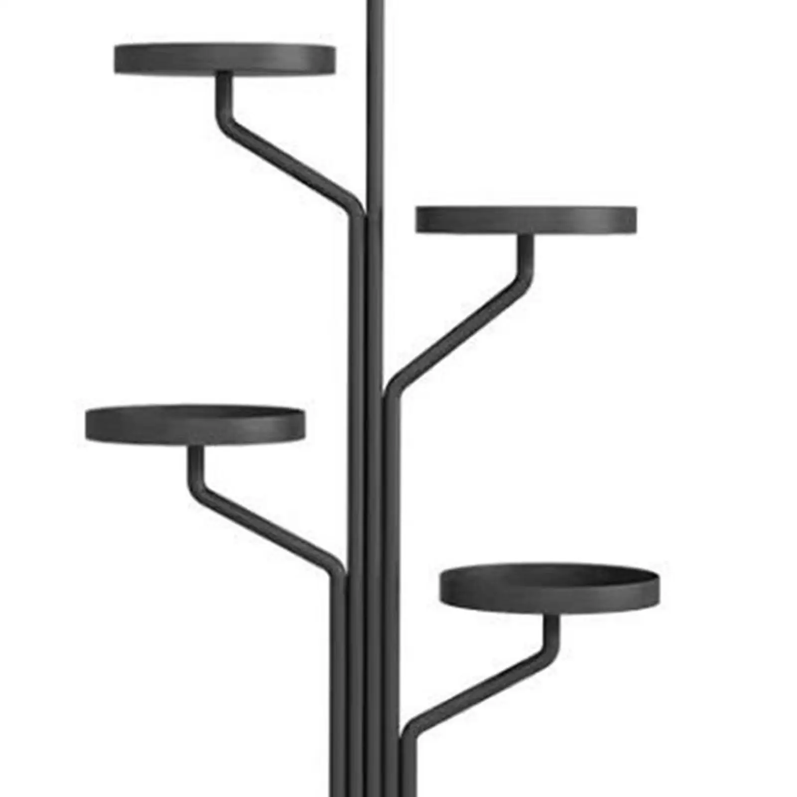 Plant Stand with Wheels Flower Pot Holder Metal Movable Multi Tier Flower Stands for Home Patio Garden Living Room Decoration