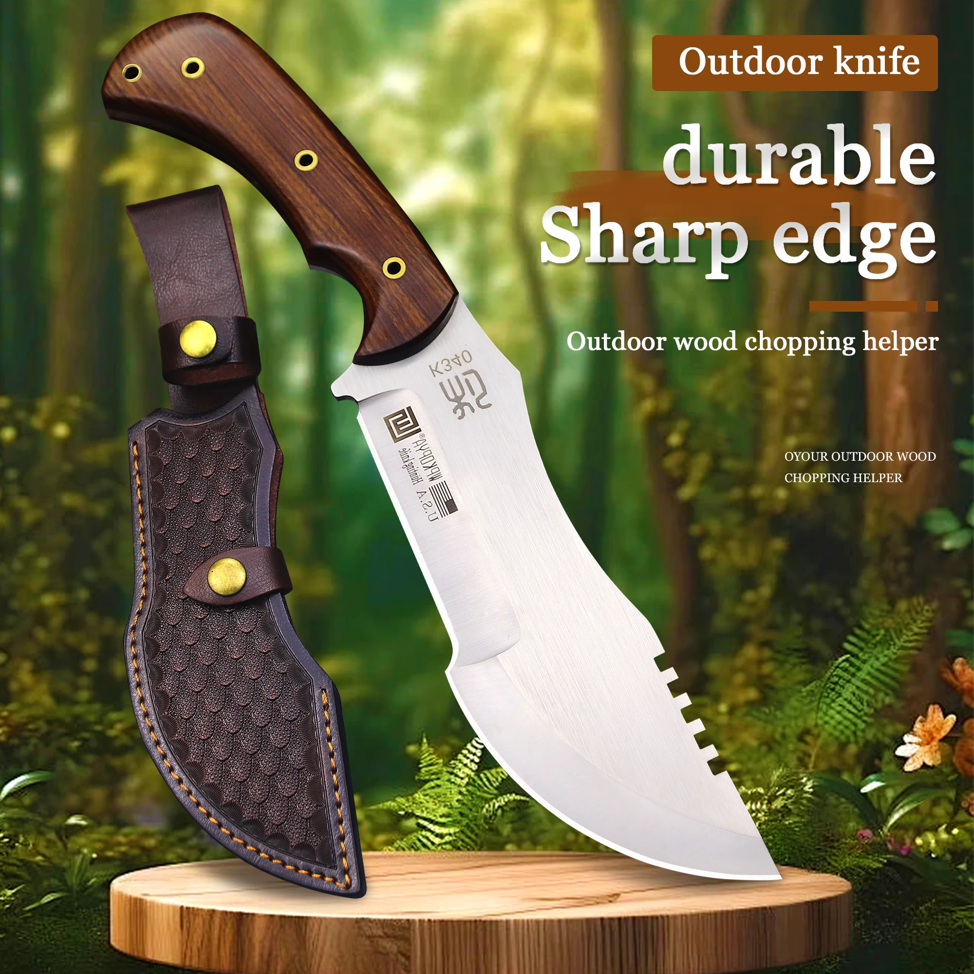 WPKOPYAHeavydutymultifunctionalTangDynastyfirewoodknifecamping