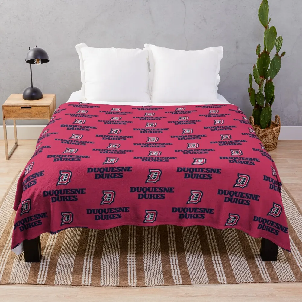 

Duquesne Dukes Throw Blanket Warm Blanket Weighted Blanket