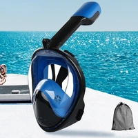Underwater Scuba Anti Fog Full Face Diving Mask Snorkeling Respiratory Masks Safe Waterproof Swimming Equipment for Adult Kids 1