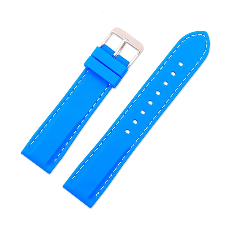 Durable Waterproof Silicone Sport Watch Band Strap - Universal Fit