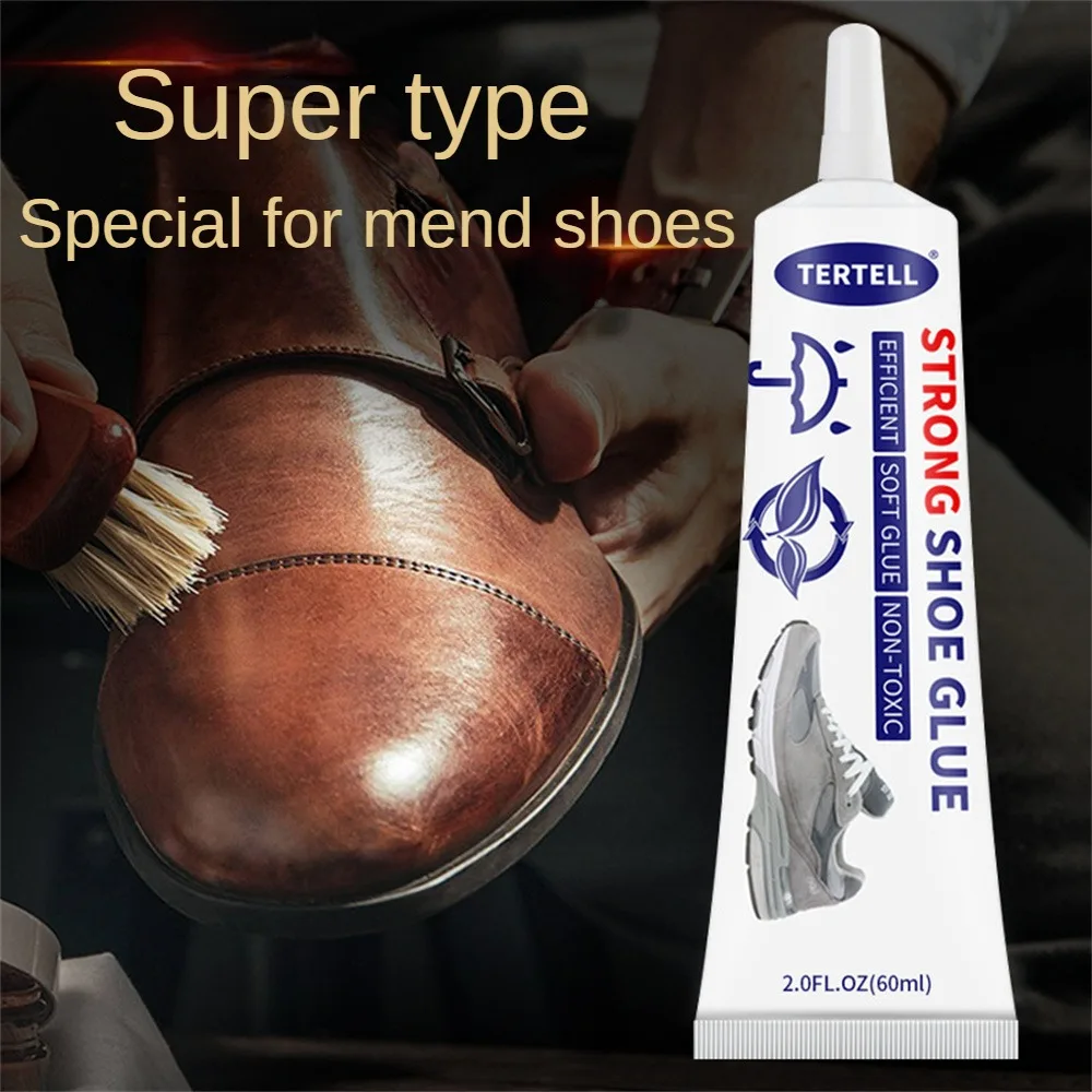 60ml/120ml Leather Glue Shoe Factory Special Shoe Repair Glue Waterproof Universal Strong Shoe Repairing Adhesive Shoemaker