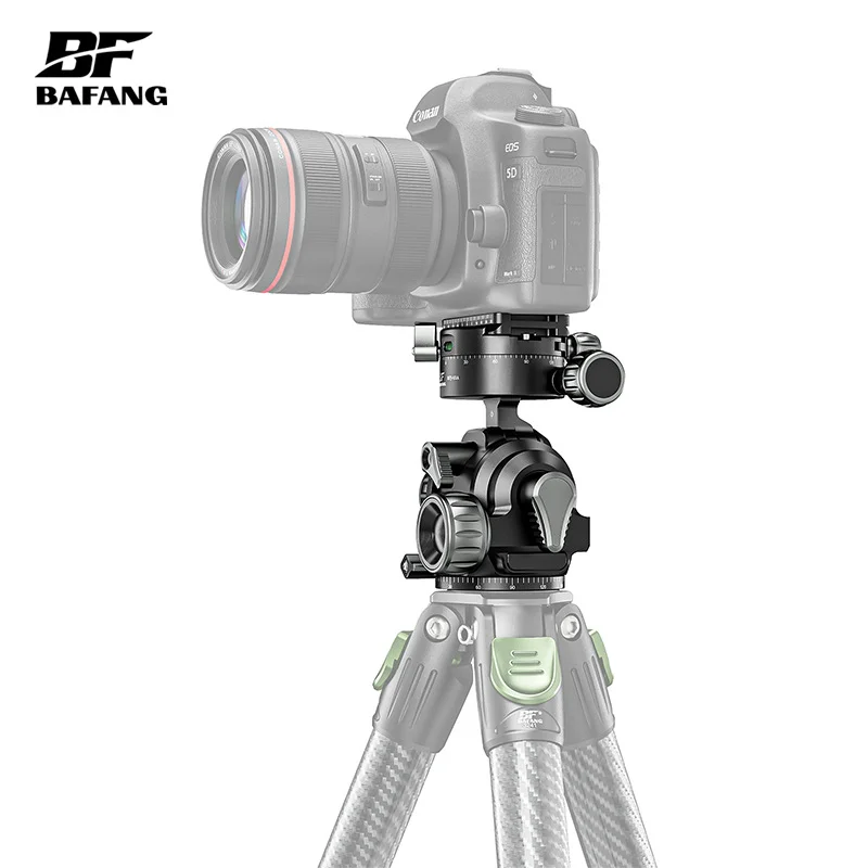 Tripod Ball Head BAFANG BFC-01A 360 Degree Panoramic CNC Metal Camera Geared for DSLR Camcorder