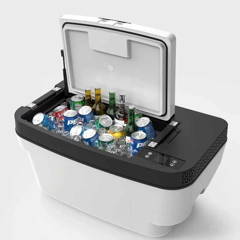 테슬라 모델 Y 차량용 냉장고, 모델 3, 35L, 12V, 냉동고 압축기, 냉각 트렁크, 약 보관, 여행용 냉장고