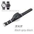 Black-grey-black