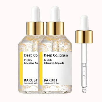 Korean Silk Collagen Essence Serum Deep Peptide Intensive Revitalizing Face Cream Anti-Wrinkle Firming Lifting Skin Care 40/50ml 1