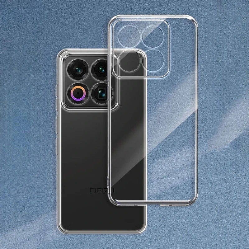Hapdey Custodia trasparente per [Meizu M5] design [tiene calma, selfie
