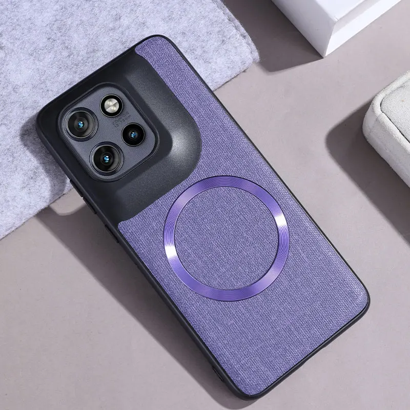 Magnetic Anti-Shock PU Leather Hard Case