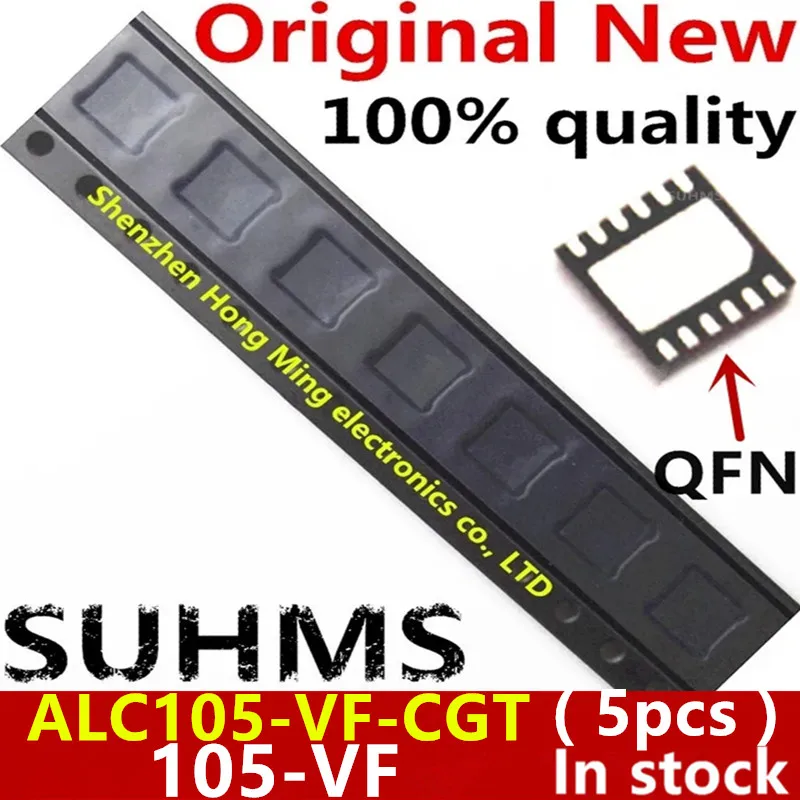 

(5piece)100% New 105-VF ALC105-VF ALC105-VF-CGT QFN-12 Chipset