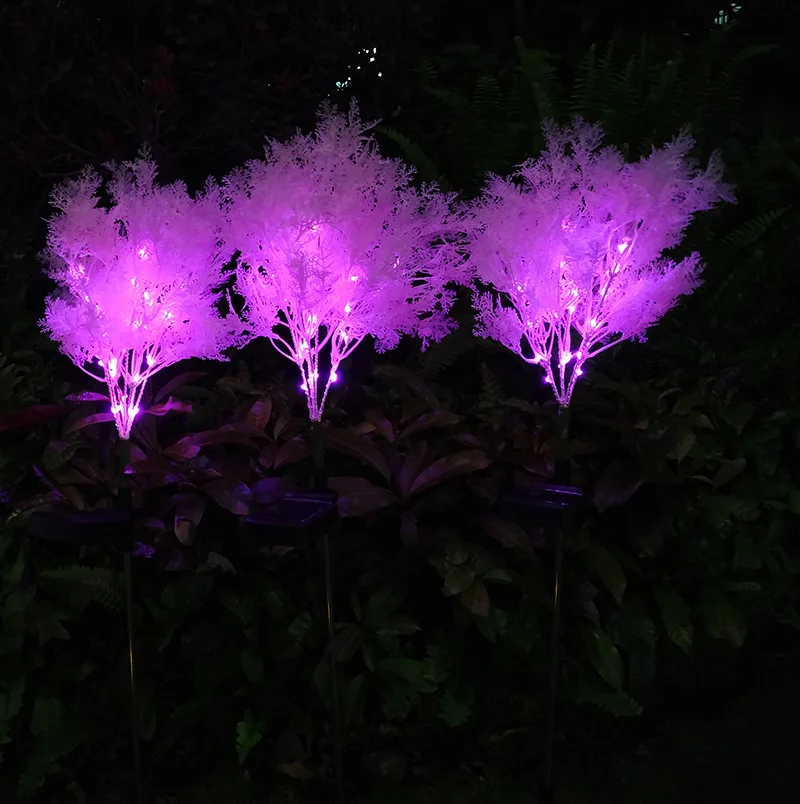 

LED Solar Rime Lawn Light