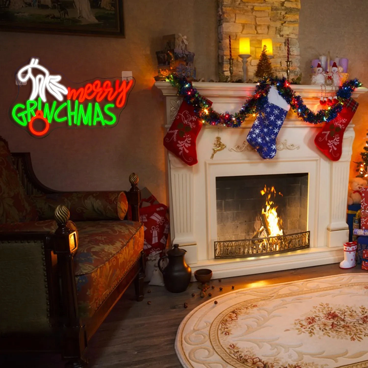 Merry Christmas Neon Sign 5 | Merry Christmas Neon Sign 6