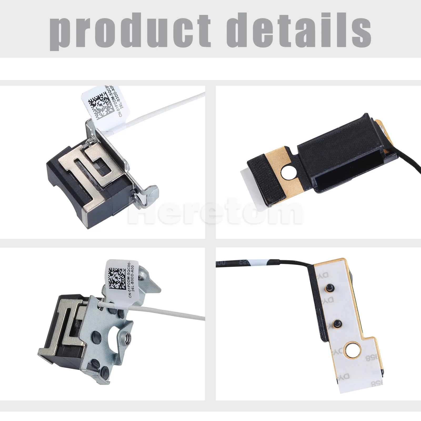 Micro Wi-fi Cabo Antena Kit Cabo 01pddm0gnk6h Dell Optiplex 3000 5000 7000mff - Imagem 2