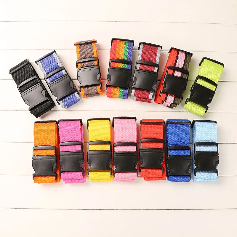 Polyester Adjustable Luggage Strap with Quick-Release Buckle