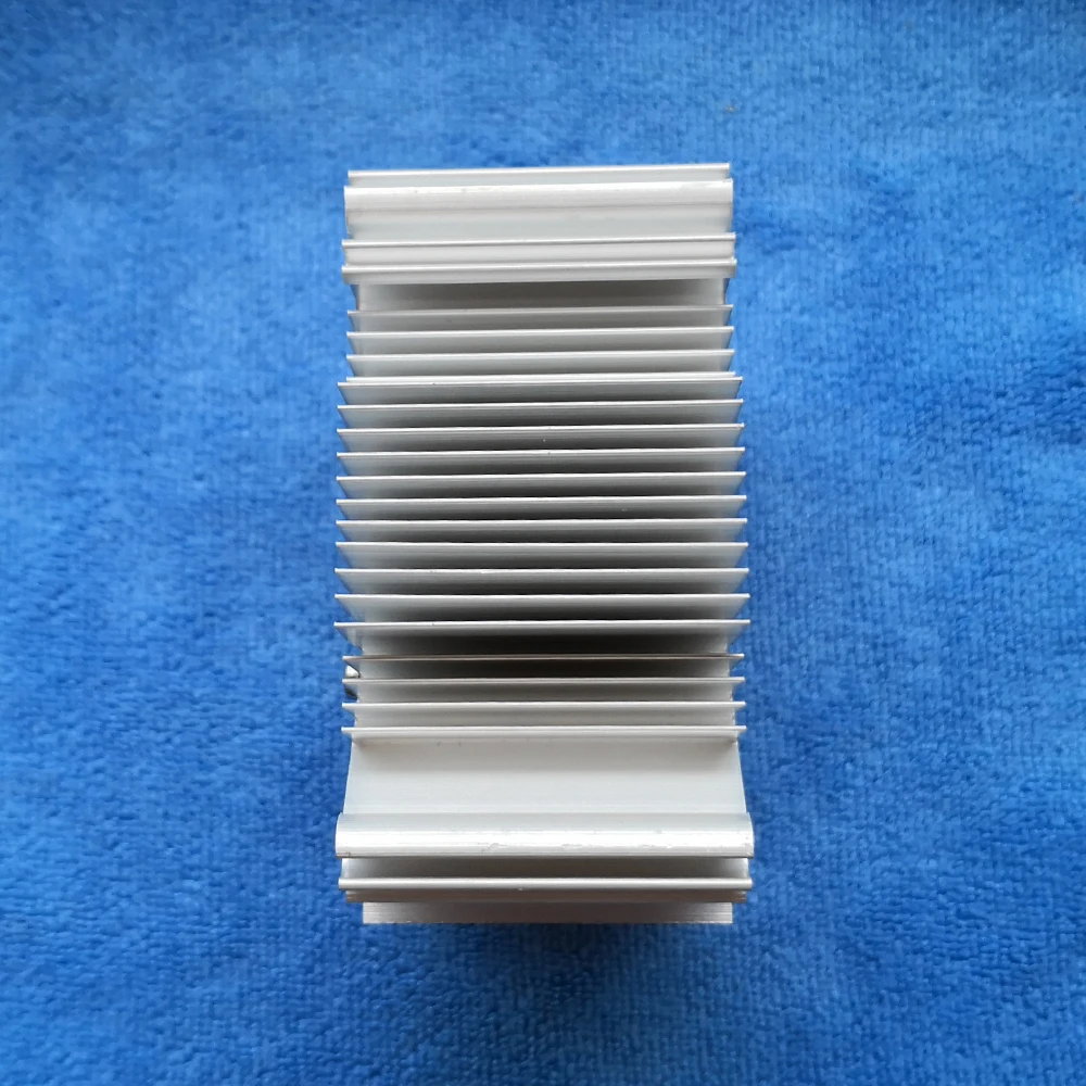 Fan 12V(80x80x15mm) + Square 92x92x45mm Aluminium Heat Sink for 20W 30W 50W 100W High Power LED Spot Light Bulb Lamp COB