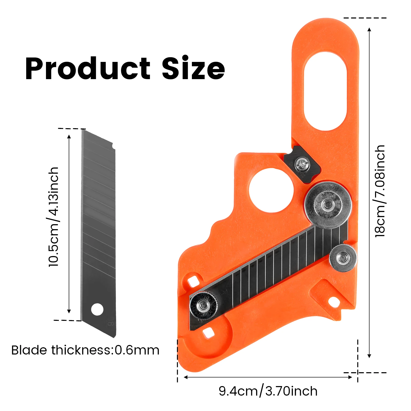 Woodworking Tools Edge Banding Trimmer Veneer Edge Cutter 10Pcs Blade 4Pcs Circular Scraper