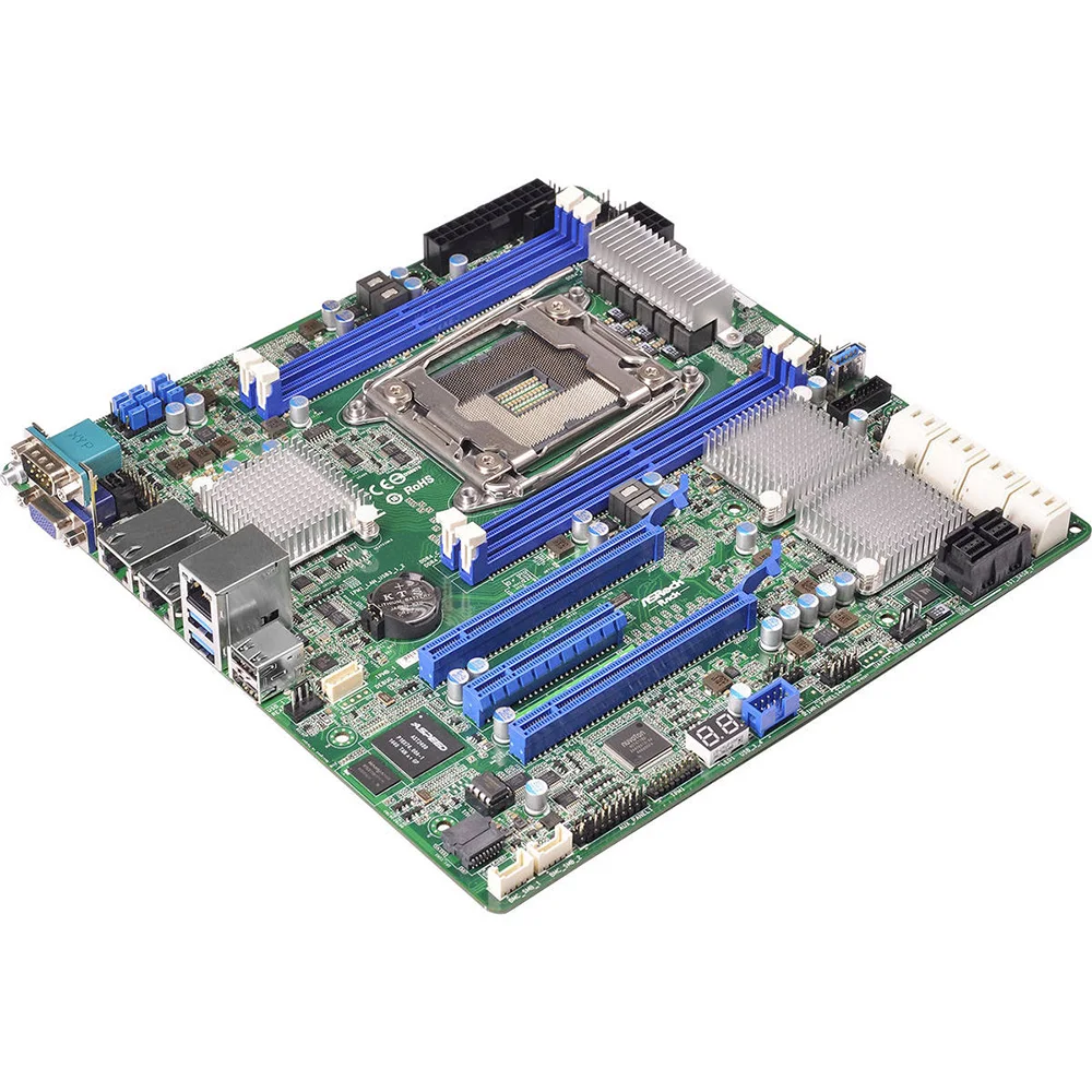 Server Motherboard For ASROCK For EPC612D4U-2T8R LGA2011-3 C612 DDR4 UATX Support E5-1600 2600 V3 Fully Tested Good Quality 6 Server Motherboard For ASROCK For EPC612D4U-2T8R LGA2011-3 C612 DDR4 UATX Support E5-1600 2600 V3 Fully Tested Good Quality - Image 4