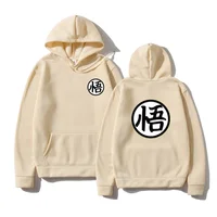 New Japanese Anime Men Woman Hooded Sweatshirt Multiple Colour Cute Cartoon Goku Print Harajuku Hoodie Sweatshirt Poleron Hombre 2