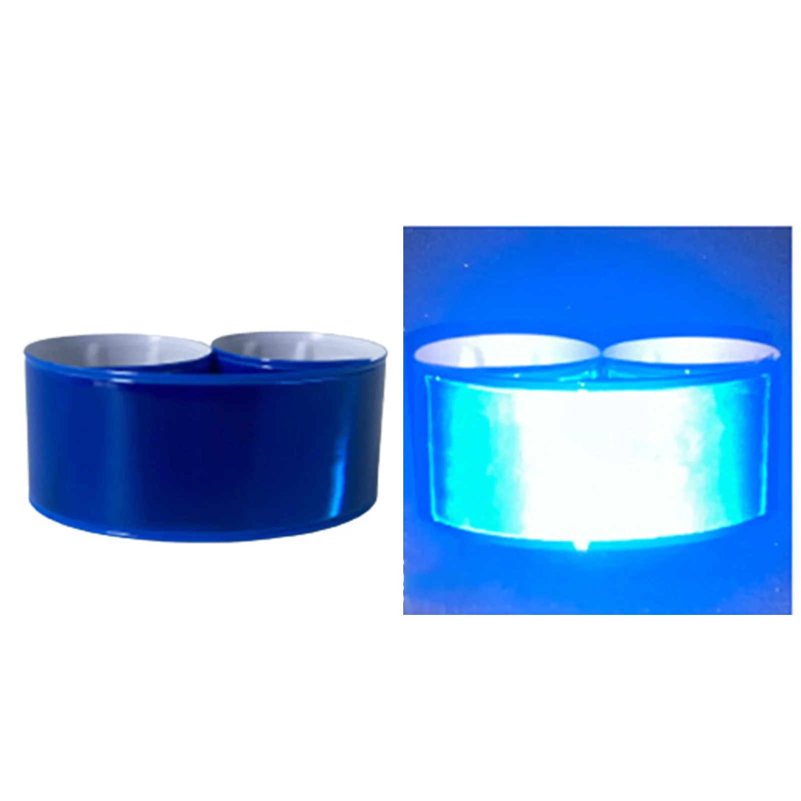 Fluorescent Reflective Safety Slap Bands