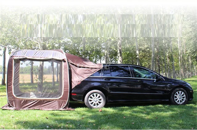 Wasserdichtes SUV-Auto-Heck-Zelt, Familien-Camping-Zelt, Anhänger-Markise,  Sonnenschutz, Reisen Outdoor-Aktivitäten, 3-4 Personen - AliExpress