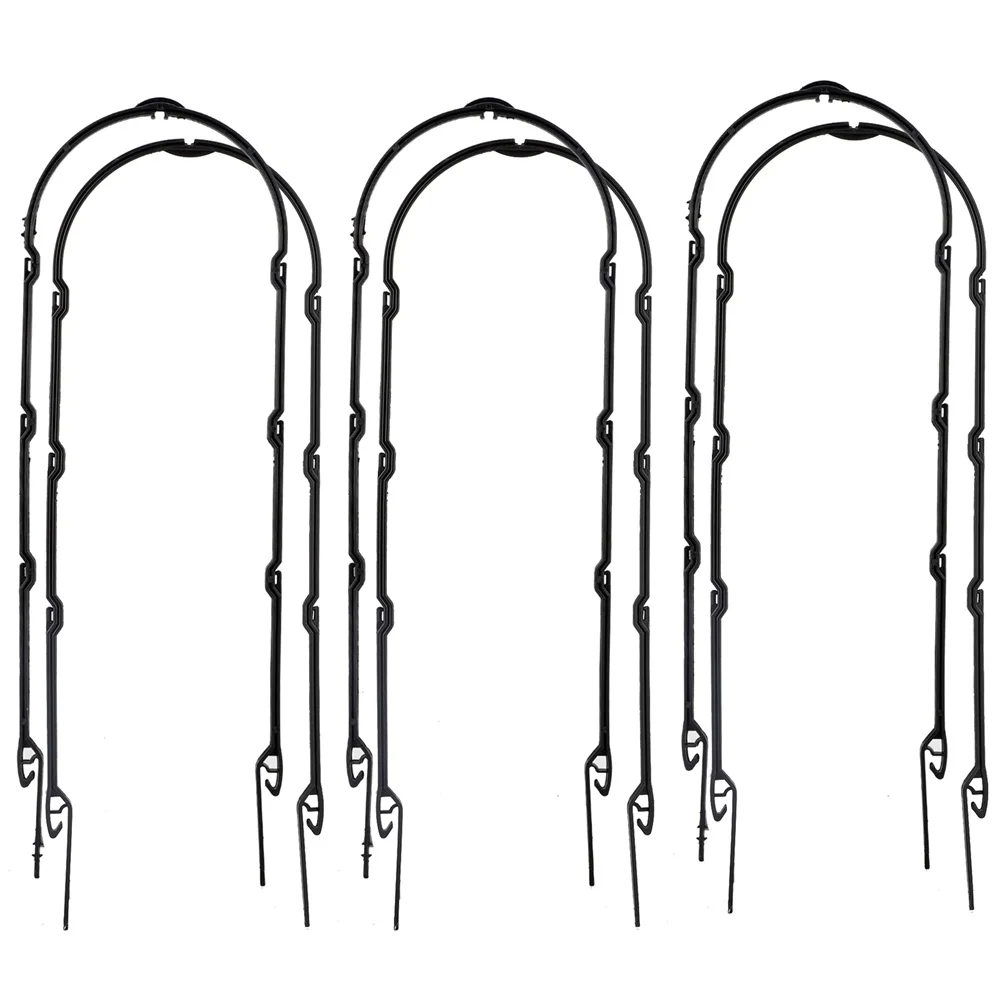 

6PCS Plant Climbing Frames Garden Trellis Plant Climbing Support Plastic Tomatoes Support Simple And Practical