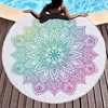 Beach Leisure Resort Creative  Towel Microfiber Round Swimming  Mandala Yoga Mat Adult Large  Bath  5