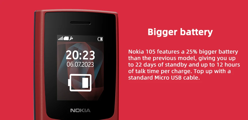 Nokia 105 2023 Official description image 3