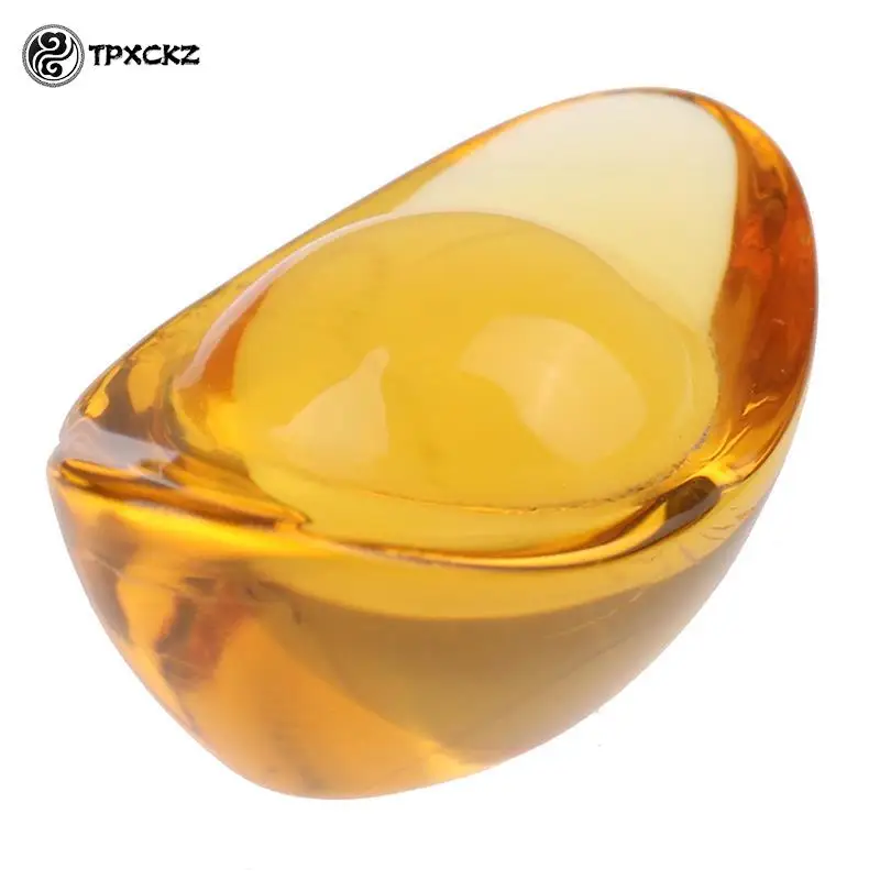 Citrine Yuanbao Feng Shui Decoration Yuan Bao Ingot Lucky Home Blessing Decoration Ornament Holiday Gifts Home 5Pcs ornament crafts miniature figurines resin ornaments miniature ornament resin crafts crystal stone ornament