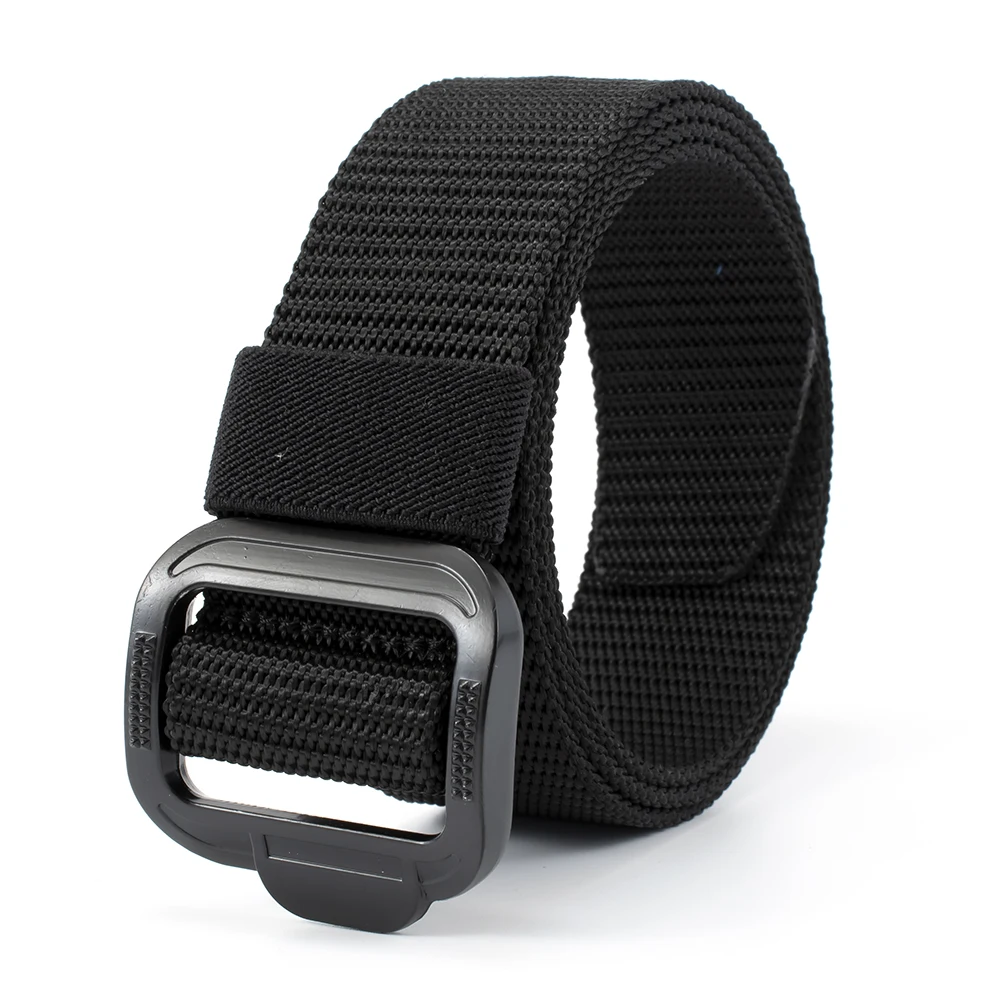 Ceinture Web en toile de Nylon tactique militaire pour hommes et femmes, travail en plein air