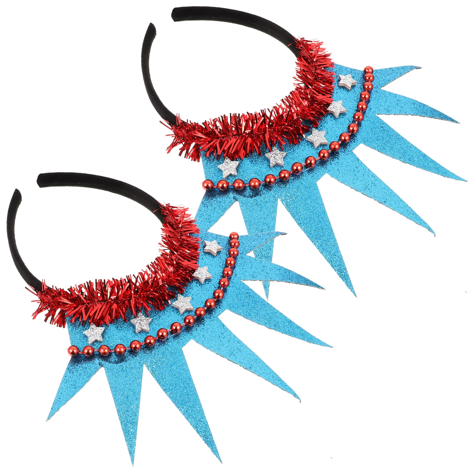 

Independence Day Hair Hairband Statue of Liberty Creative Party Suppiles Photo Props Headdress Decoration for party 2Pcs