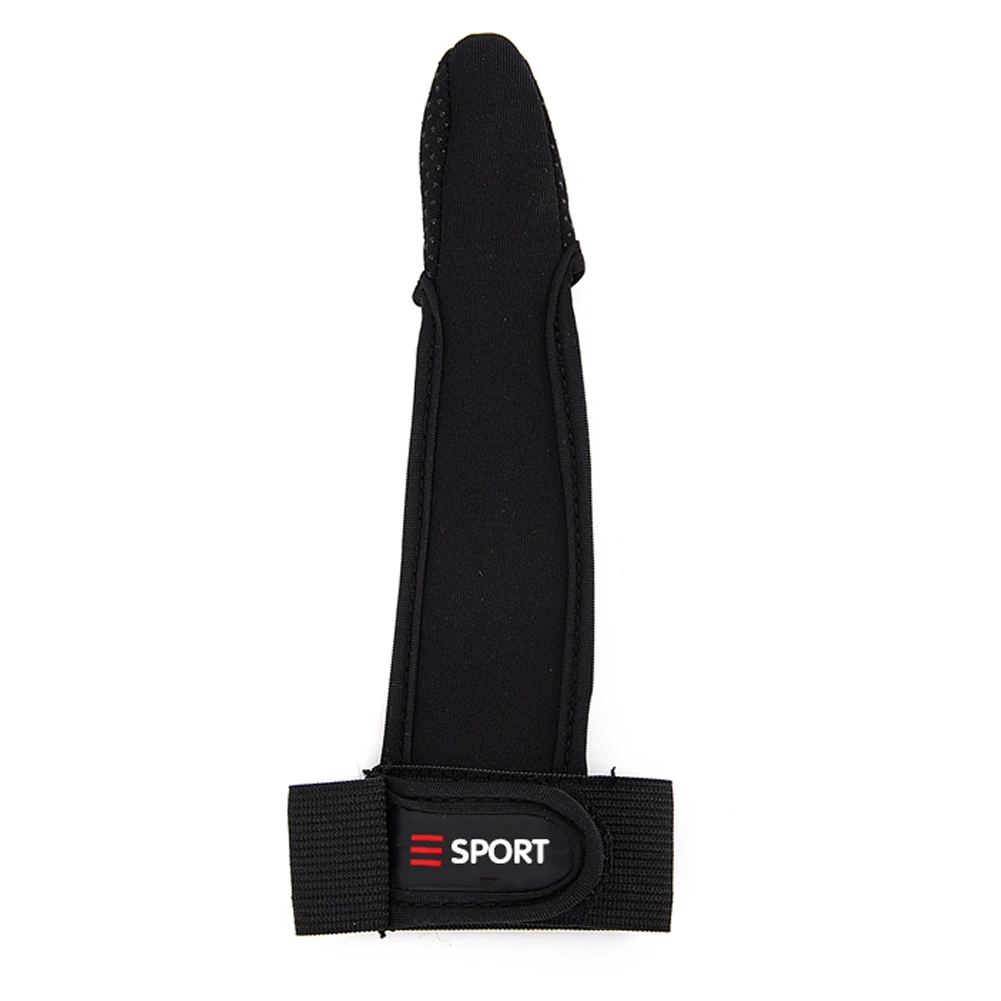 Lot De 3 Gants De Pêche Doigt Unique - Protecteur Antidérapant - Couleurs Noir, Rouge, Bleu