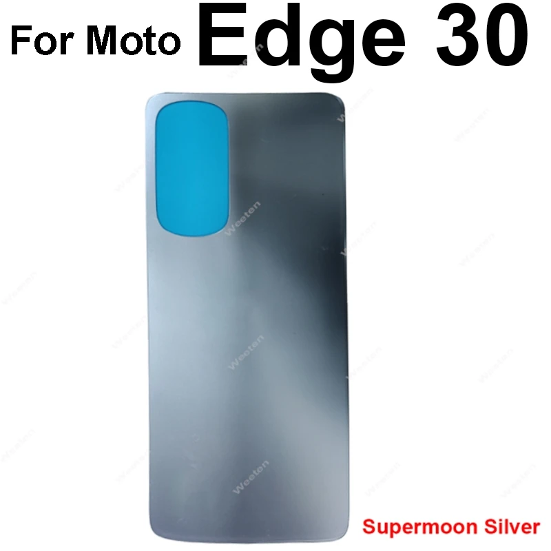 Motorola MOTO Edge 30 Edge 30 Pro XT2201-1 후면 배터리 도어 하우징 커버 후면 커버 후면 배터리 케이스 교체 부품