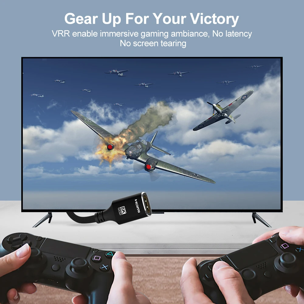 HDMI 2.1  ̺ 8K HDMI ȣȯ -  ̺, 8K 60Hz 4K12 0Hz/144Hz 48Gbps eARC PS5 HDTV 