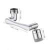 1080° Universal Rotation Faucet Sprayer Head 22/24mm Adaptor Washbasin Faucet Extender Aerator Bubbler Nozzle Kitchen Tap 6