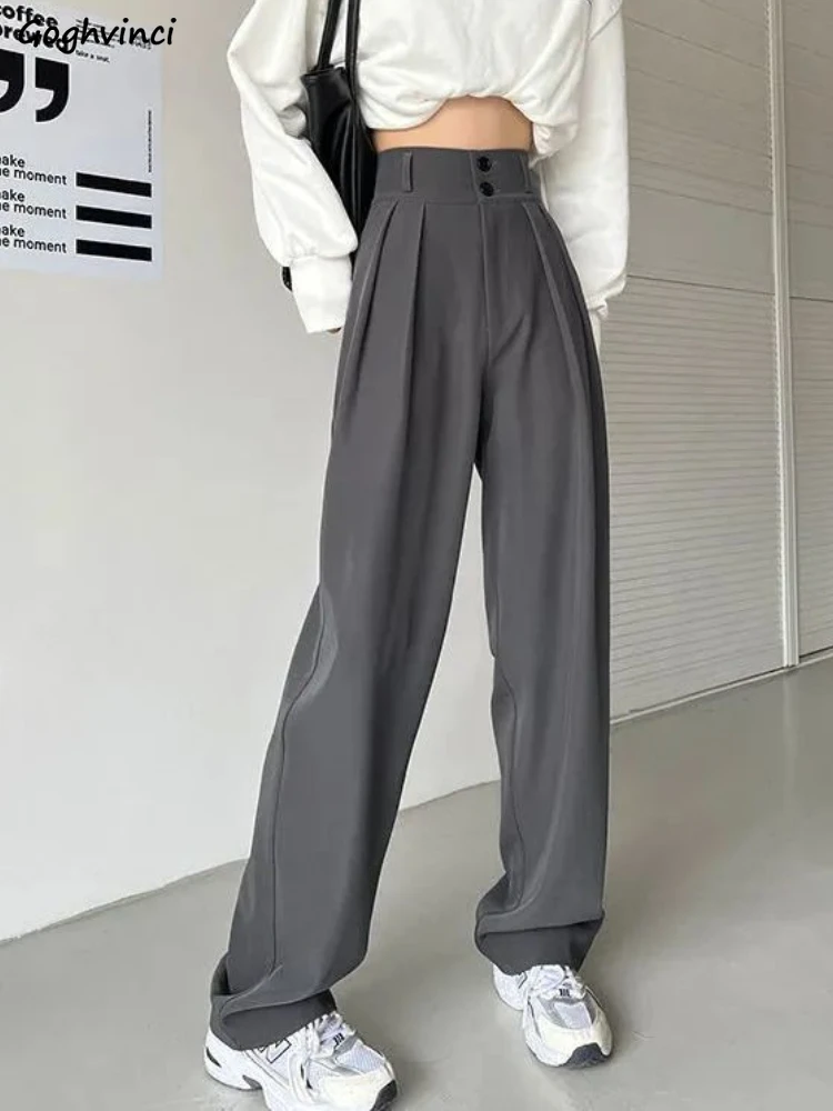 Korean style  Wide pants outfit, Korean casual outfits, Loose
