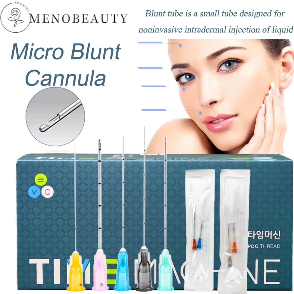 High Quality Korea Fine Micro Blunt Needle Canula 14G 90MM Blunt Tip Cannula Needle For Filler Hyaluronic