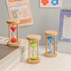 10/15/20/30 Minutes New Large Wooden Hourglass Home Desktop Decoration Gifts Creative Sand Clock Children's Brushing Teeth Timer 3