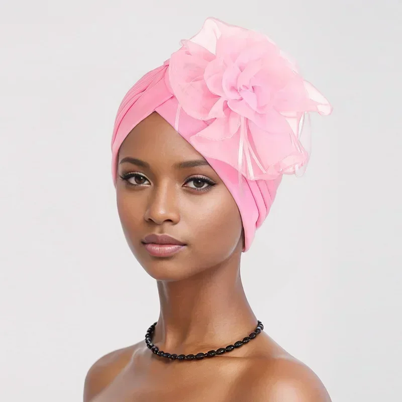 Cappello Turbante LIMHOO Con Stampa Floreale Bohémien – Elastico, Per Perdita Di Capelli, Chemioterapia, Alopecia – 53-58 Cm - 3