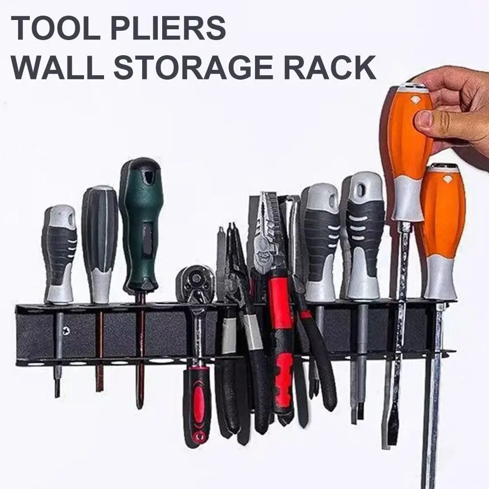 벽걸이형 14홀 드라이버 정리대, 육각/십자 드라이버 RC 공구 보관 베이스 스탠드