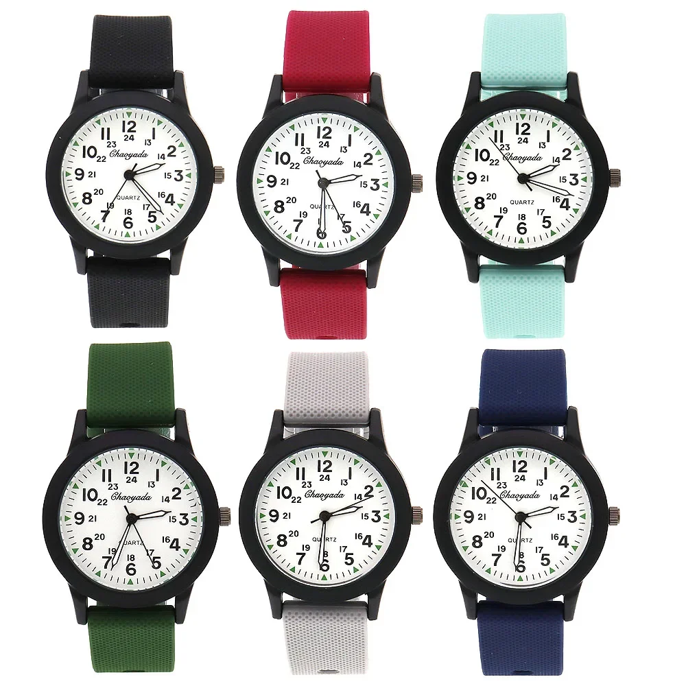 Brand High Quality Fashion Children Boys Girls 60 Minute Quartz Wristwatches Students Exam Watches Silicone Strap Dropshipping 4