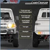 MN82Pro 1:12 Rc Car Mn Model Retro Full-scale Simulation Lc79 RTR 4WD 280 Motor Remote Control Pickup RC Truck Model Car Toys 2