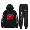Rapper Young Dolph Men's Sportswear Sets Casual Tracksuit Two Piece Set Top and Pants Sweat Suit Male Sporting Suits Streetwear 1