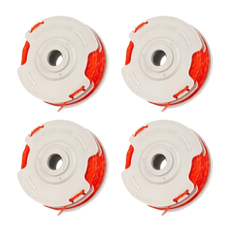 4Pack FLY021 String Trimmer Replacement Spool Line For Flymo Cordless