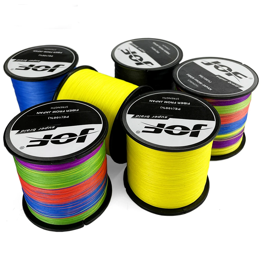 1000M Imported Lure Braided PE Fishing Line 4 Strands Sinking Super Smooth  10-80lbs Saltwater Jigging Game Anti-bite 0.11-0.50mm - AliExpress