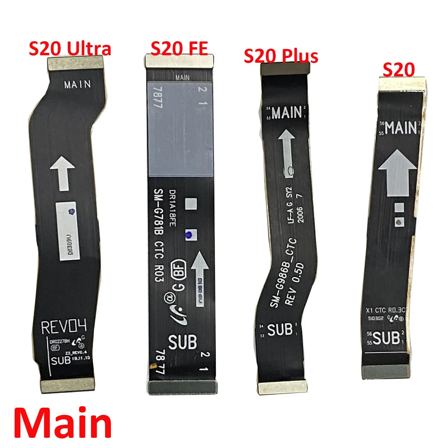 Wi-Fi Signal Antenna USB LCD Main Motherboard Flex Cable For Samsung S20 Plus Ultra FE G980 G981 G985 G986 G988 G980 mobile motherboard cell phone parts cell phone signal booster antenna