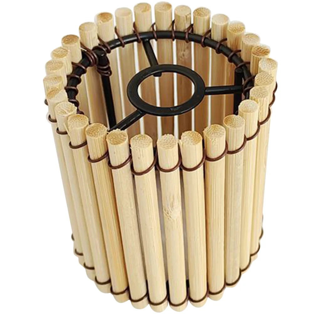 

Small Bamboo Lampshade Pendant Lamp Shade Ceiling Light Shade Home Restaurant Decoration