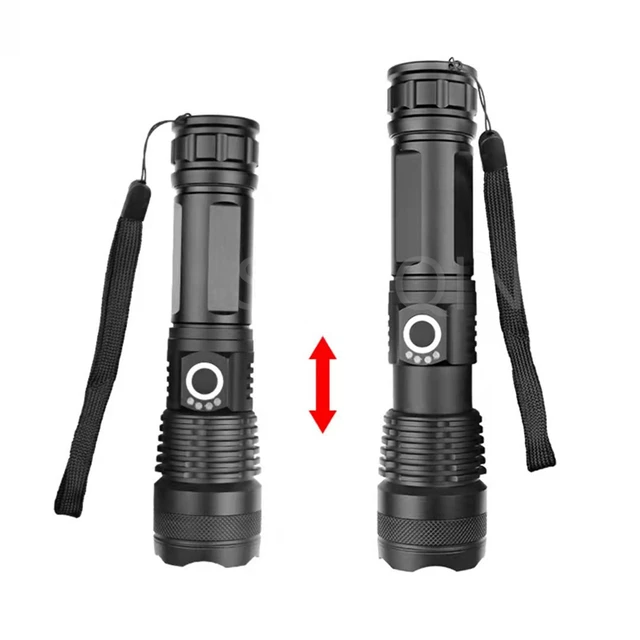 2023 Mini torche LED XHP50 lampe de poche LED super lumineux lanterne  portable 18650 USB Reacharge lampe de poche éclairage de camping en plein  air - AliExpress