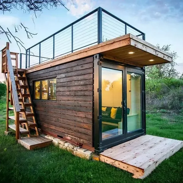 Design fees - Fast Install Modular Houses Tiny Home Container Houses Villa Two Storey Prefab House Steel Structure 1