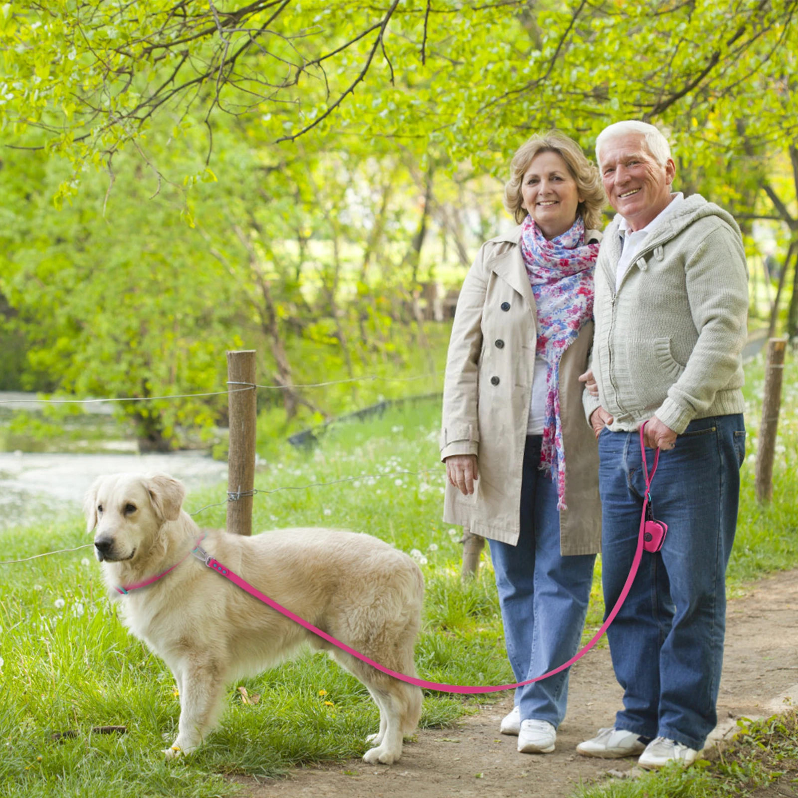 Small Dog Leash New Generation Medium Automated Hook Leash For Dog Walking - PeticaDeals