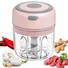 Grinder Household Rechargeable Multifunction Meat Vegetable Garlic And Ginger Crusher Mini Cordless Food Electric Grinder 1