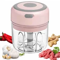 Grinder Household Rechargeable Multifunction Meat Vegetable Garlic And Ginger Crusher Mini Cordless Food Electric Grinder 1